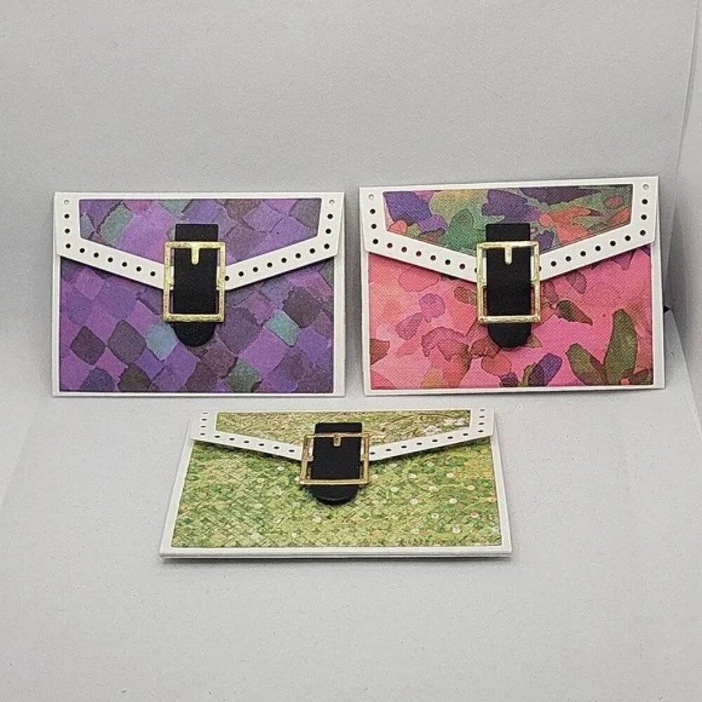 PRESENT YOUR GIFT CARDS IN STYLE! Designer Gift Card Holders (Set of 3)